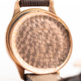 Longines Art Deco Sub Second 18k Rose 1940s