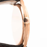 Longines Art Deco Sub Second 18k Rose 1940s