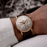 Cronografo Longines Flyback 18k Rose 1967
