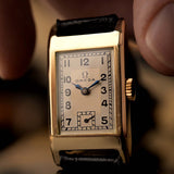 Omega Art Déco T17 Rettangolare 14k Bicolore 1935