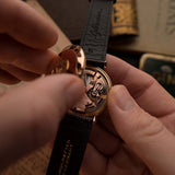 Omega Constellation 14355 Rosa 18k con cappuccio 1954