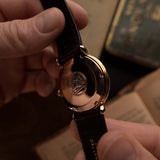 Omega Constellation 14355 Rosa 18k con cappuccio 1954