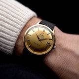 Omega Constellation 168004 18k Data Onyx 1966