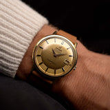 Omega Constellation 168004 Data Onyx 18k 1966