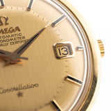 Omega Constellation 168004 Data Onyx 18k 1966
