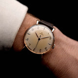 Omega Dress 18k Rose Teardrop 1944