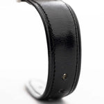 Foto ravvicinata di un Omega Jumbo 2272 Sub Second Steel Rose del 1952. 38 mm in acciaio inossidabile con movimento a carica manuale, quadrante champagne originale e cinturino in pelle originale.