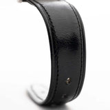 Foto ravvicinata di un Omega Jumbo 2272 Sub Second Steel Rose del 1952. 38 mm in acciaio inossidabile con movimento a carica manuale, quadrante champagne originale e cinturino in pelle originale.