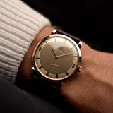 Omega Jumbo 2482 Rose 18k 1944