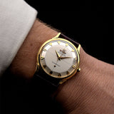 Omega Constellation 18k Pie Pan Testa di freccia 1950