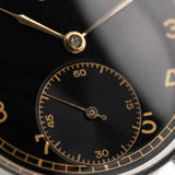 Omega Sub Second Siringa dorata 1940s