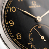 Omega Sub Second Siringa dorata 1940s