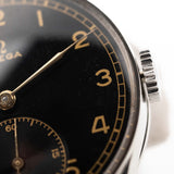 Omega Sub Second Siringa dorata 1940s