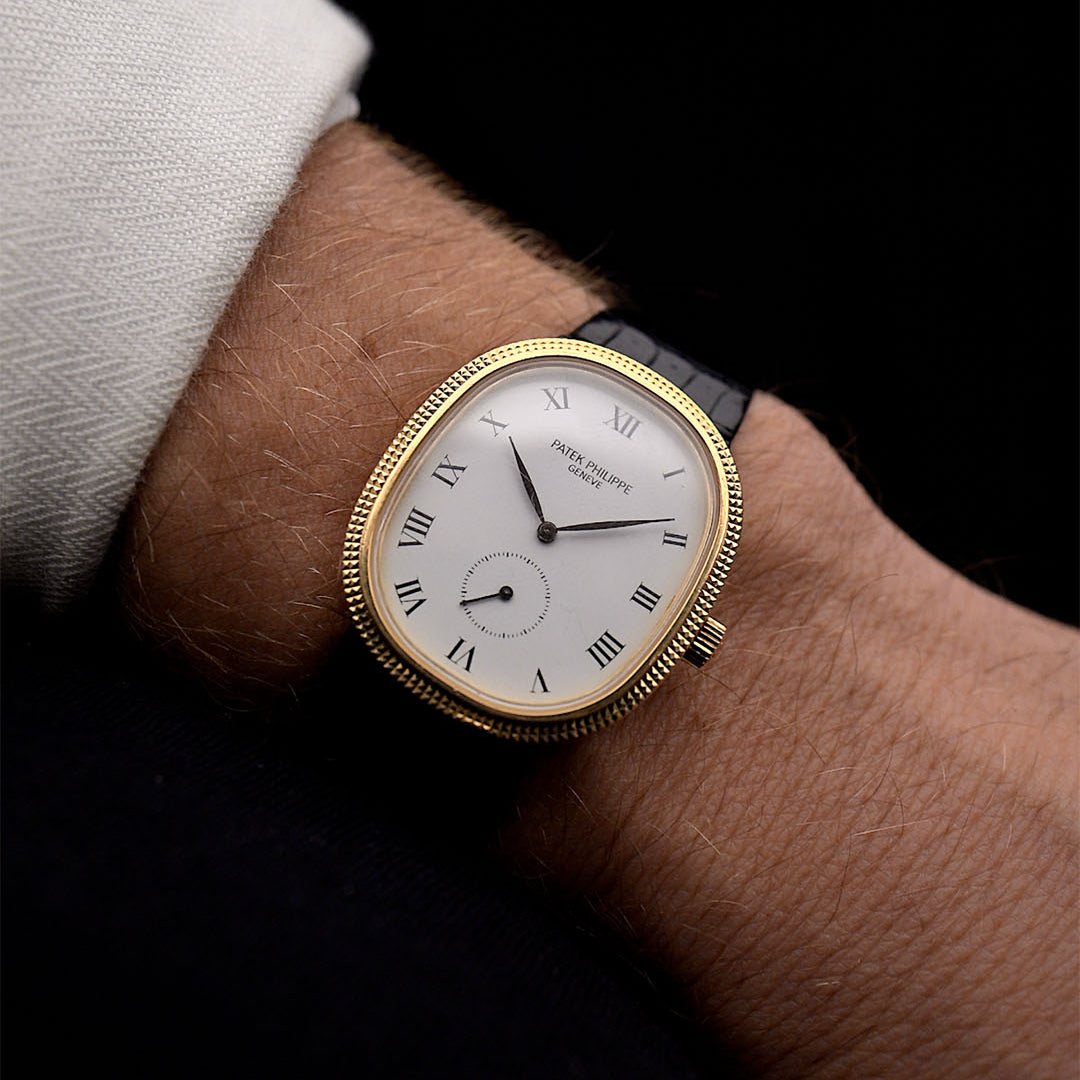 Vintage Patek Philippe Ellipse 3989 Roman 1989