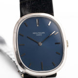 Patek Philippe 3548 Blue Ellipse 18k anni '70