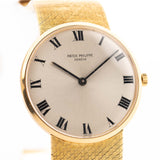 Patek Philippe Calatrava Roman Argento anni '70