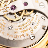 Patek Philippe Ellipse 3648 d'Or 18k Blu anni '70