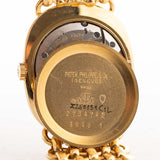 Patek Philippe Ellipse 3648 d'Or 18k Blu anni '70