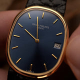 Patek Philippe Ellipse 3788 Data 18k anni '80