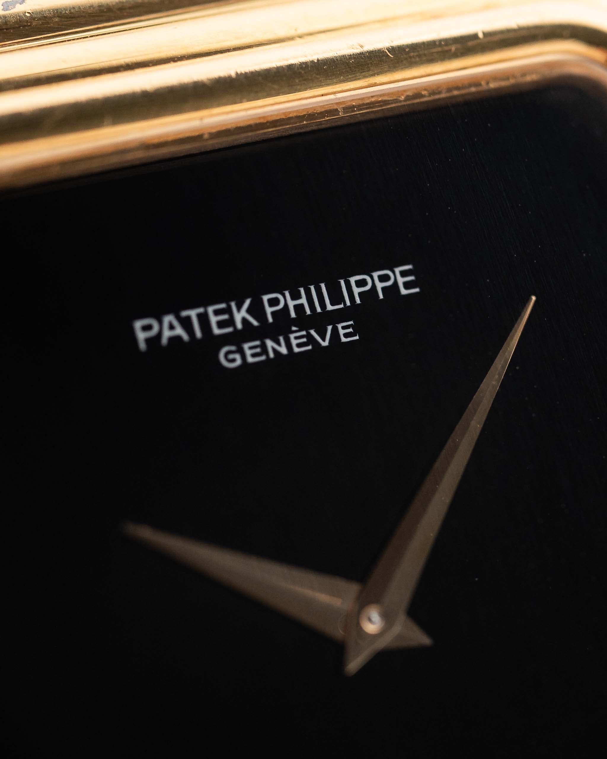 Vintage Patek Philippe Onyx 3649 Jumbo 1970 Quadrante Onyx