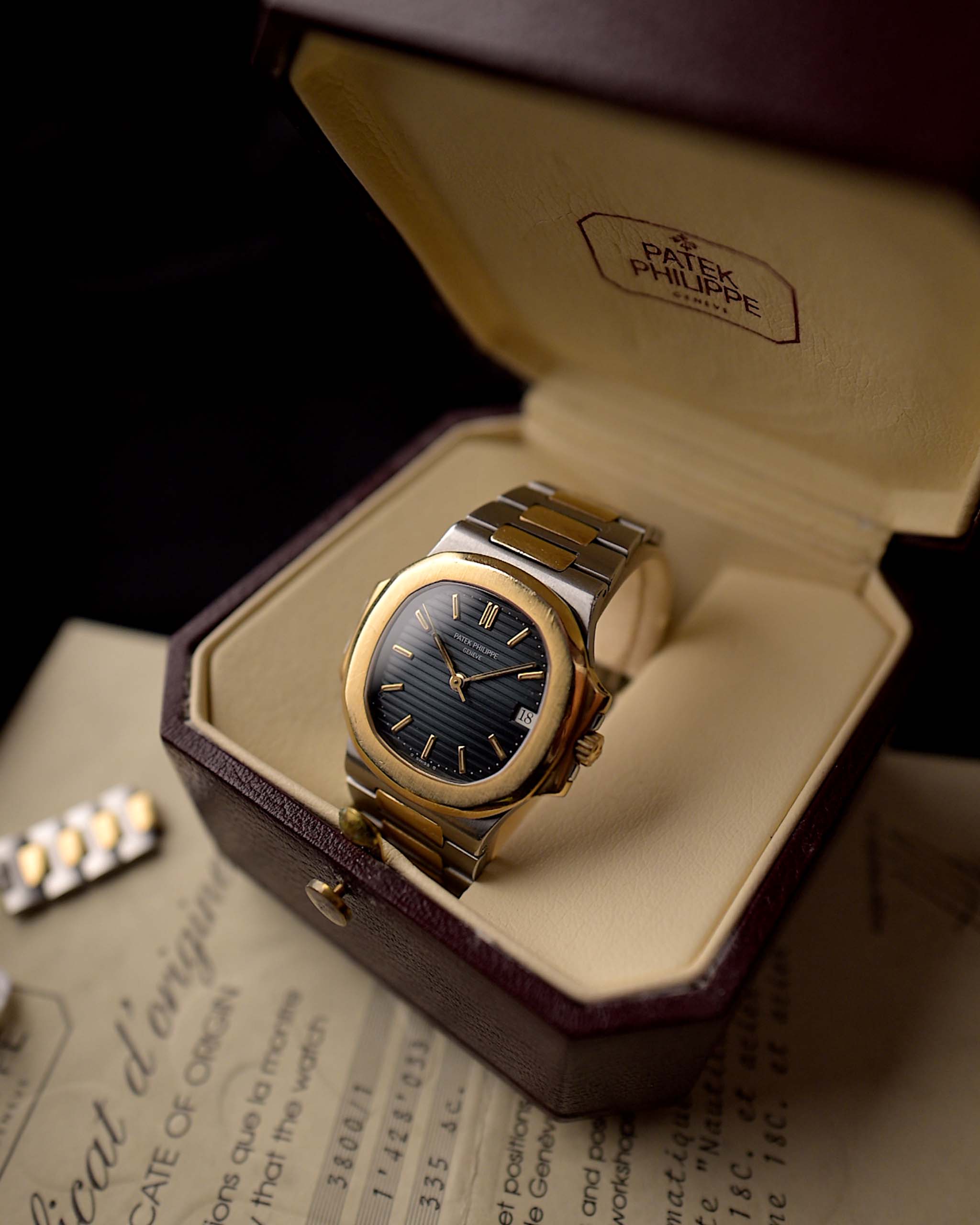 Patek Philippe Nautilus 3800/1 Bicolore 1990 GOLDAMMER