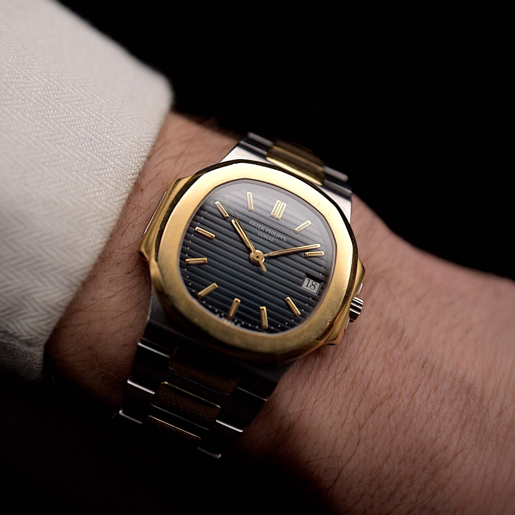 Patek Philippe Nautilus 3800/1 bicolore usato nel 1990