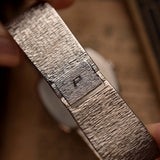 Piaget TV 12401 Bark 18k Automatico Anni '70