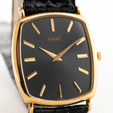 Piaget Rettangolare 9742 Grigio anni '80