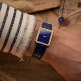 Piaget 9154 Protocole Lapislazuli 18k anni '70
