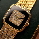 Piaget 9771 TV Onyx Pavé anni '70