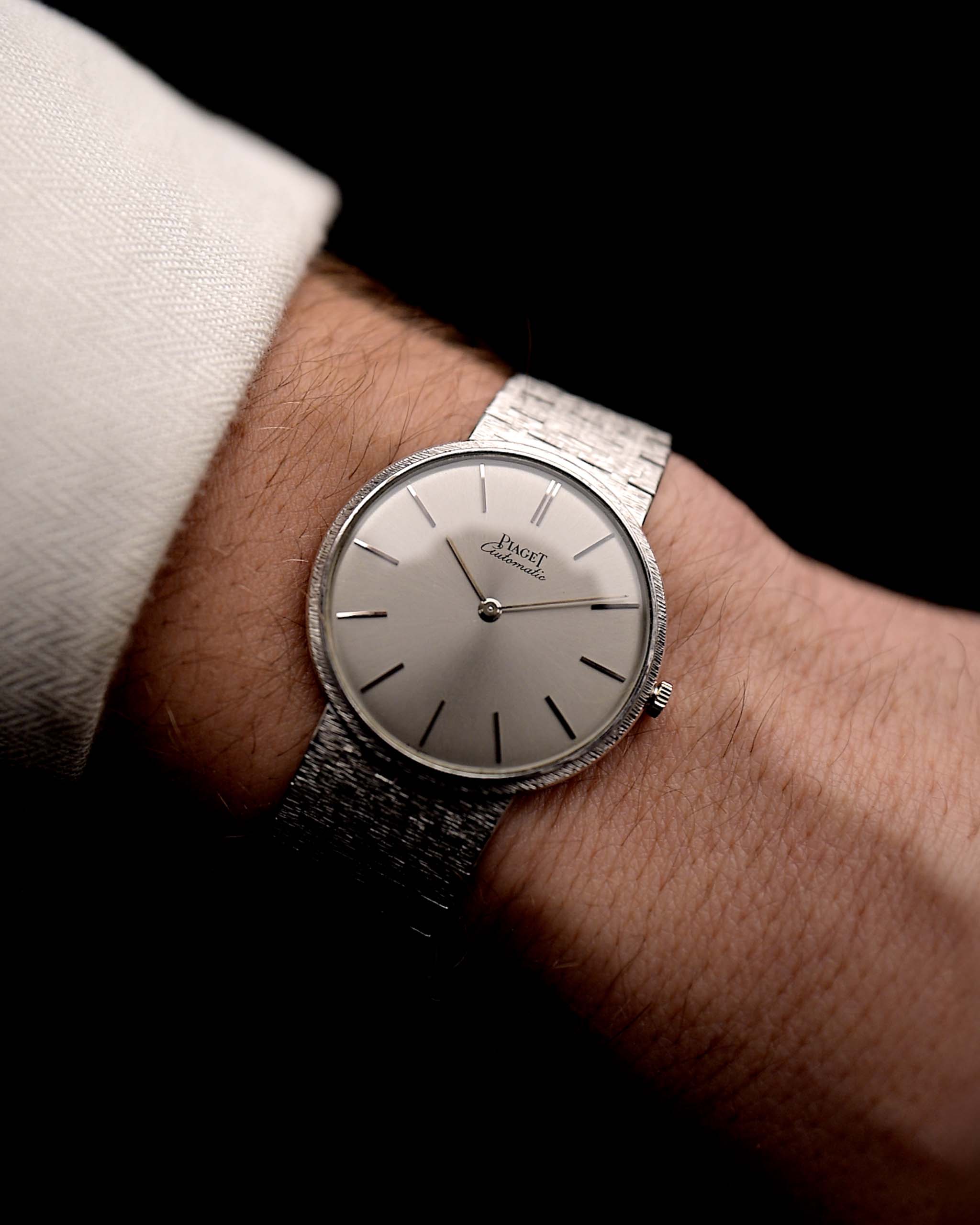 Vintage Piaget 18k Automatico 12601 anni '70