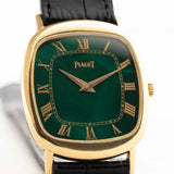Piaget Ellipse 9454 Malachite Roman anni '70
