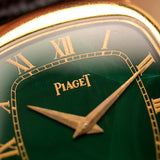 Piaget Ellipse 9454 Malachite Roman anni '70