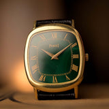 Piaget Ellipse 9454 Malachite Roman anni '70