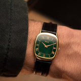 Piaget Ellipse 9454 Malachite Roman anni '70