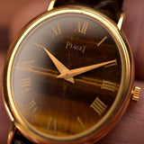 Piaget Ellipse 9822 Tiger Eye 1970s