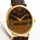 Piaget Ellipse 9822 Tiger Eye 1970s