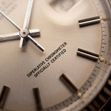Rolex 1601 Datejust Pie Pan Argento 1973