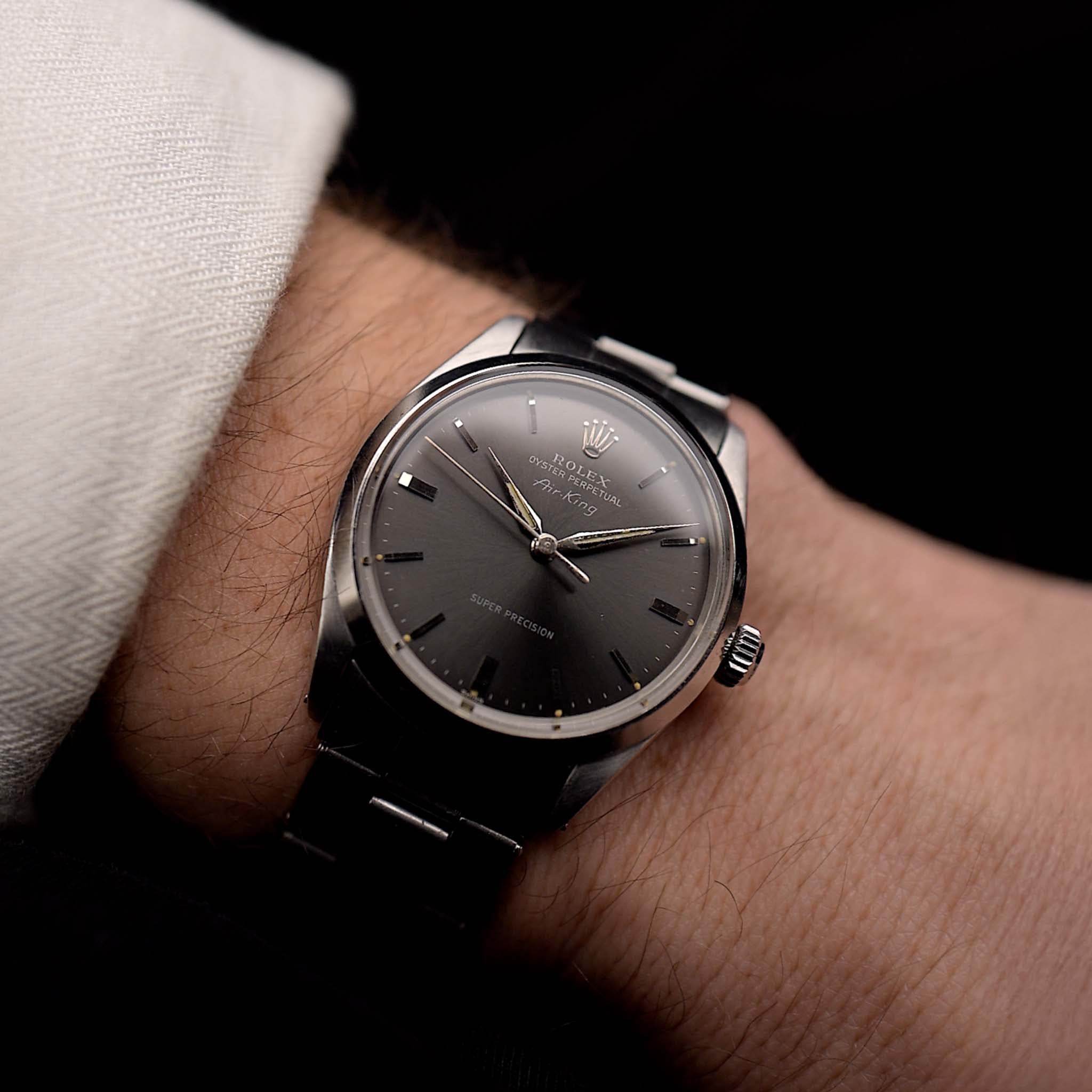 Rolex Air King 5500 Grey 1963 di proprietà