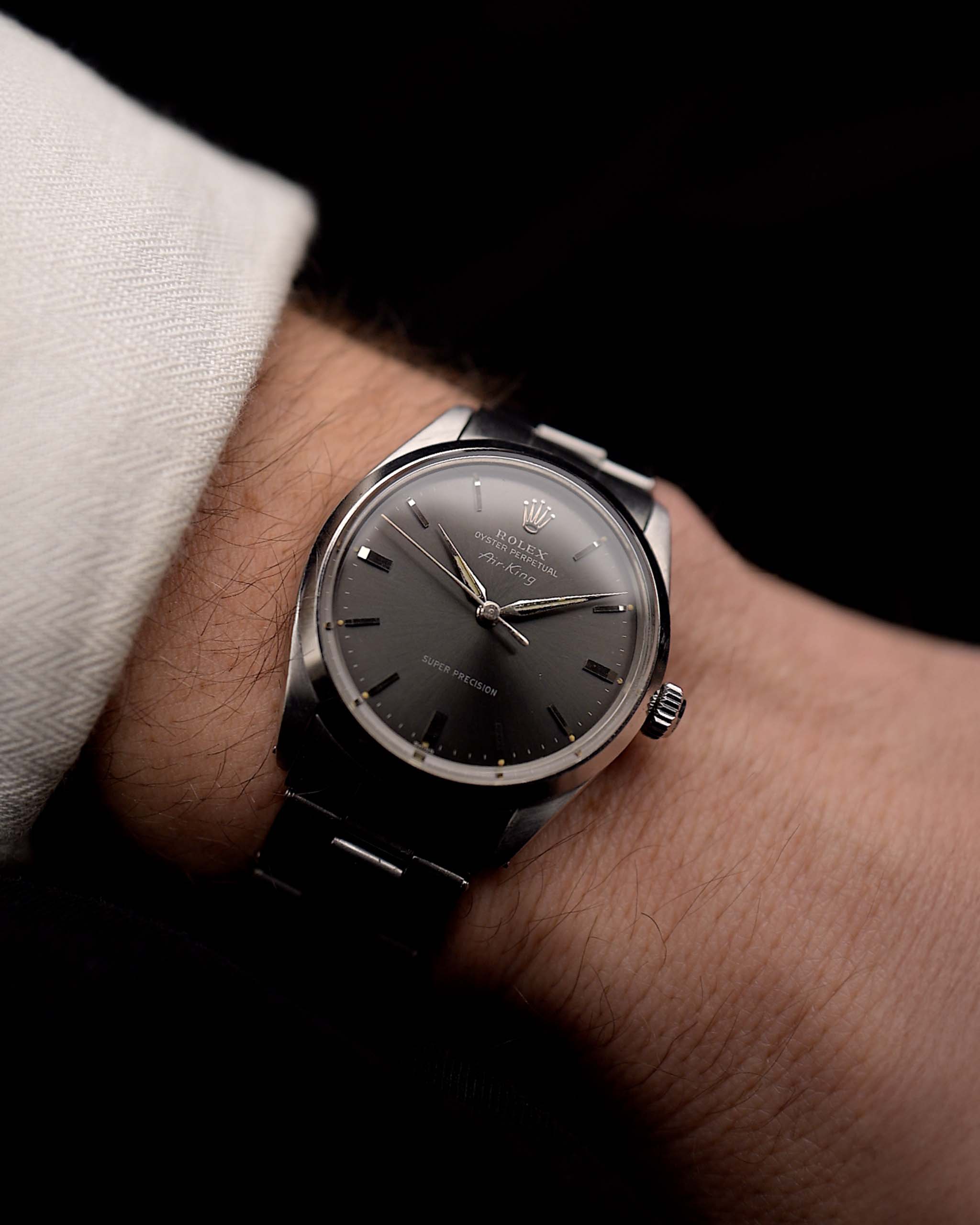 Rolex Air King 5500 Grey 1963 di proprietà