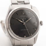 Vintage Rolex Air King 5500 Grigio 1963 Quadrante