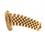 Vintage Rolex Datejust 1601 Onyx 1969 Bracciale Giubileo in oro giallo 18 carati (3/69) e fibbia