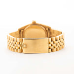 Bracciale Giubileo Rolex Datejust 1601 Onyx 1969 in oro giallo 18 carati (3/69) e chiusura