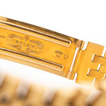 Rolex Datejust 1601 Onyx 1969 usato, chiusura del bracciale Jubilee in oro giallo 18 carati