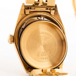 Rolex Datejust 1601 Onyx 1969 lato posteriore in oro giallo 18k