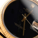 Rolex Datejust 1601 Onyx 1969 Quadrante con Patina