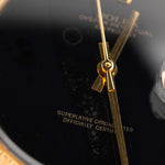 Rolex Datejust 1601 Onyx 1969 quadrante con patina, posseduto in precedenza