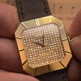 Rolex Geneve 4150 Diamante Pavé bicolore 1981