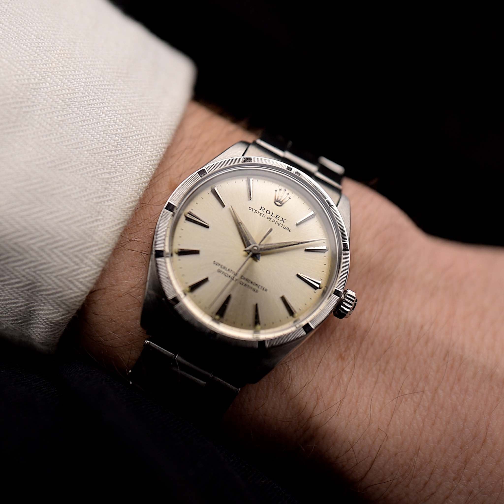 Rolex Oyster Perpetual vintage 1007 Champagne 1963