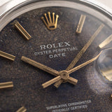 Rolex Oyster Perpetual 1500 Date Mosaico Viola 1978